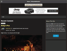 Tablet Screenshot of nissan4wheelers.com